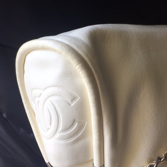 Chanel 2 way white shoulder bag - Picture 6 of 8